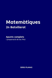 Matemàtiques 2n Batxillerat