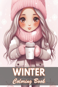 Winter Coloring Book for Kids