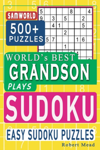 World's Best Grandson Plays Sudoku