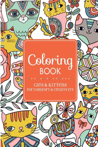 Coloring Book Cats & Kittens for Comfort & Creativity