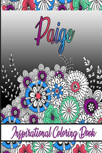Paige Inspirational Coloring Book