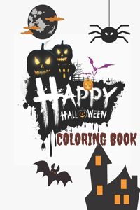 Happy Halloween Coloring Book