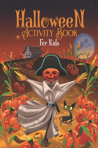 Halloween Activity Book for Kids