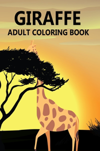 Giraffe Adult Coloring Book