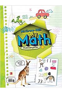 McGraw-Hill My Math, Grade Pk, Student Flipbook