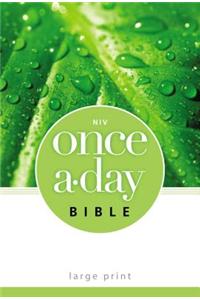 Once-A-Day Bible-NIV-Large Print