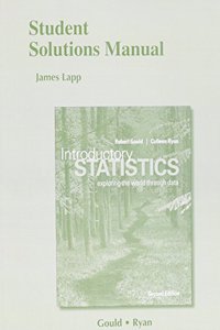 Student Solutions Manual for Introductory Statistics