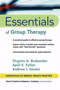 Essentials of Group Therapy