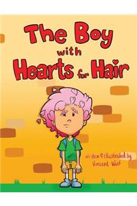 Boy with Hearts for Hair