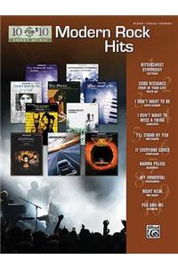 10 for 10 Sheet Music Modern Rock Hits