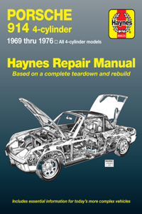 Porsche 914 4-cylinder (1969-1976) Haynes Repair Manual (USA)