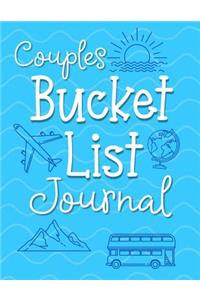 Couples Bucket List Journal