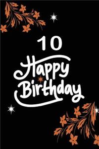 10 happy birthday