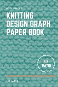Knitting Design Graph Paper Book 2