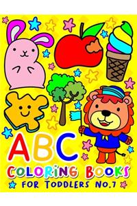 ABC Coloring Books for Toddlers No.7