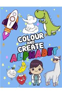 Colour And Create alphabet