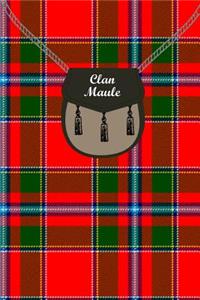 Clan Maule Tartan Journal/Notebook