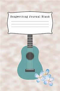 Songwriting Journal Blank