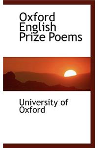 Oxford English Prize Poems