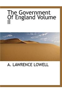 The Government of England Volume II