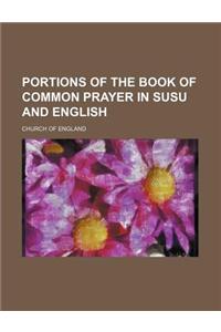 Portions of the Book of Common Prayer in Susu and English