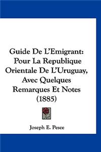 Guide de l'Emigrant