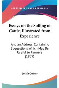 Essays on the Soiling of Cattle, Illustrated from Experience