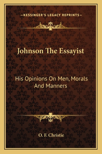 Johnson The Essayist