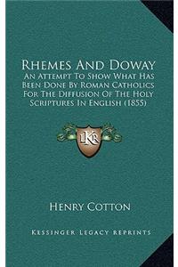 Rhemes and Doway