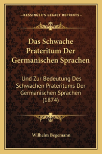 Schwache Prateritum Der Germanischen Sprachen
