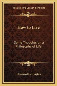 How to Live