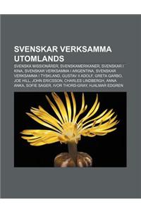 Svenskar Verksamma Utomlands