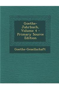 Goethe-Jahrbuch, Volume 4