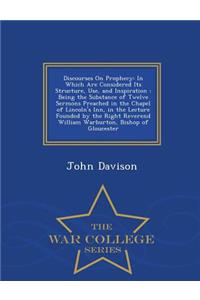 Discourses on Prophecy