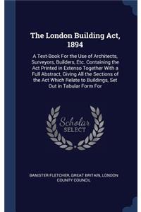 London Building Act, 1894