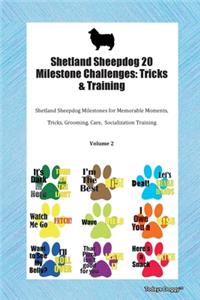 Shetland Sheepdog 20 Milestone Challenges