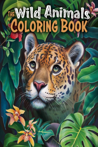 Wild Animals Coloring Book