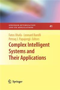 Complex Intelligent Systems and Their Applications