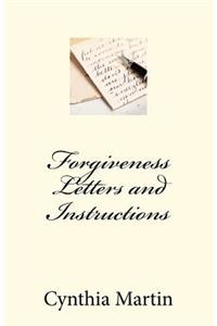 Forgivness Letters and Instructions