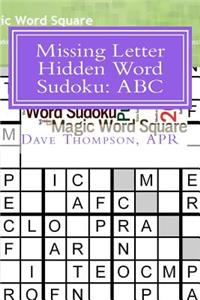 Missing Letter Hidden Word Sudoku