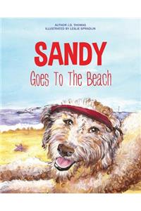 Sandy Goes To The Beach