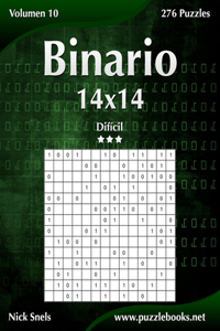 Binario 14x14 - Difícil - Volumen 10 - 276 Puzzles