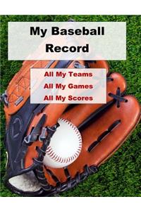 My Baseball Record
