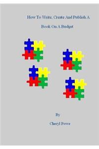 How to write, create and publish a book on a budget