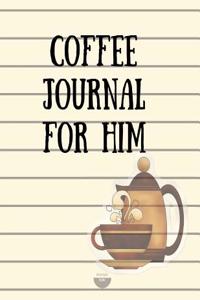 Coffee Journal for Him
