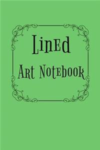 Lined Art Notebook