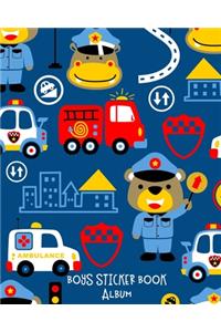 Boys Sticker Book Album
