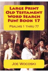 Large Print Old Testament Word Search Fun! Book 17