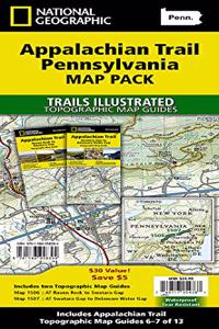 Appalachian Trail: Pennsylvania [Map Pack Bundle]