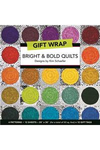 Bright & Bold Quilts Gift Wrap